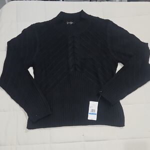 Jessica Simpson Black Textured Knit